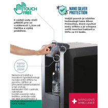 Automat na filtrovanou vodu Blupura BluSoda 30 Touch Free