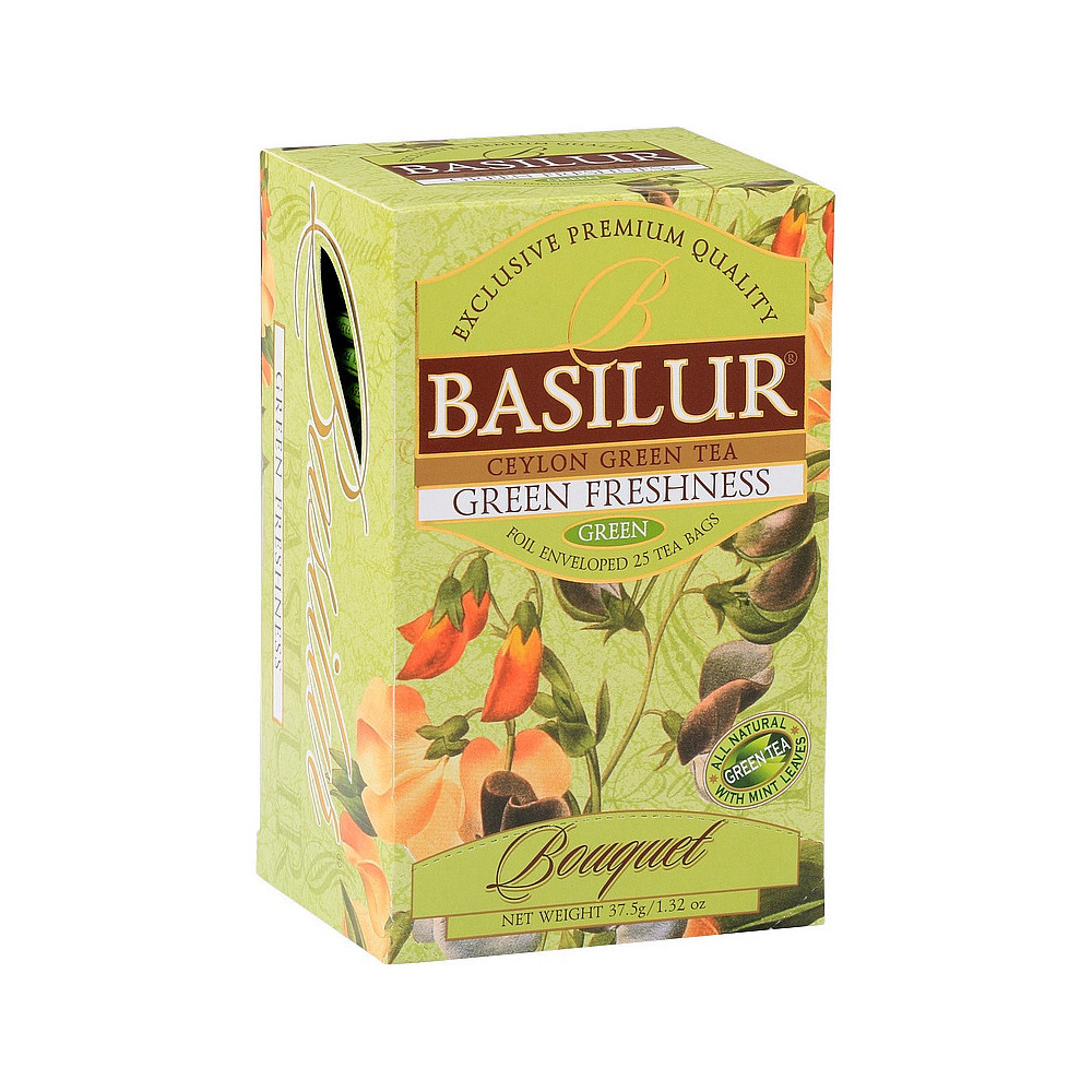 BASILUR Zelený čaj FRESHNESS