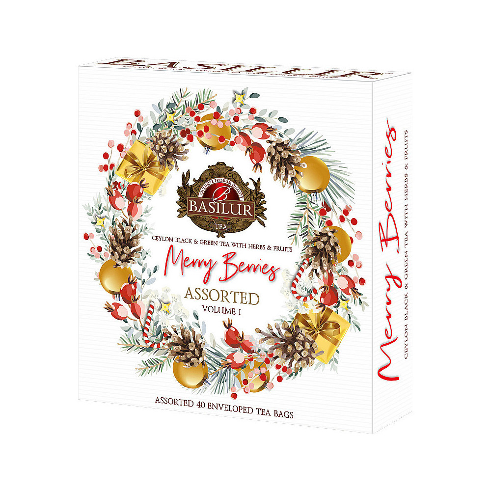 Čaj Basilur Merry Berry 73g