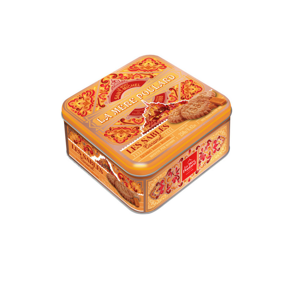 Sušenky La Mere Poulard "Sablés Caramel" 250g