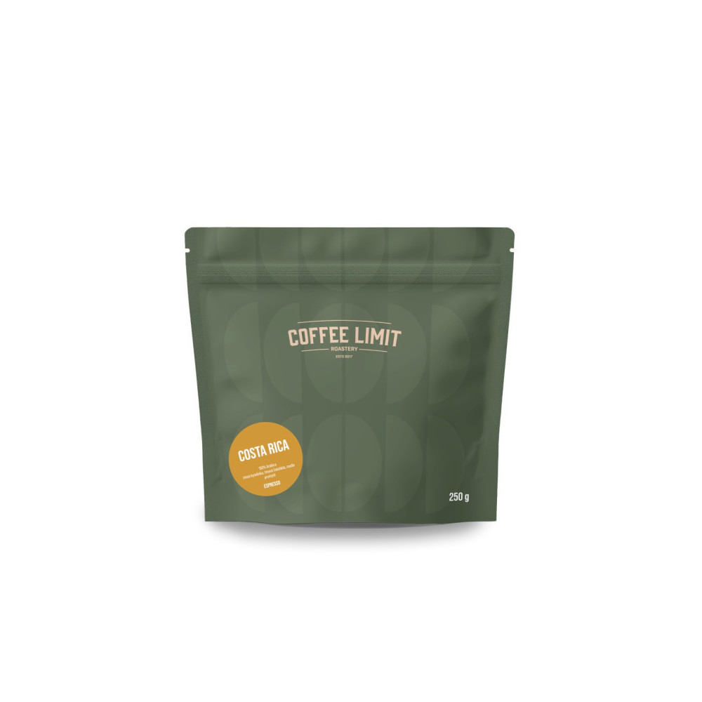 Výběrová zrnková káva Costa Rica - Coffee Limit 250g