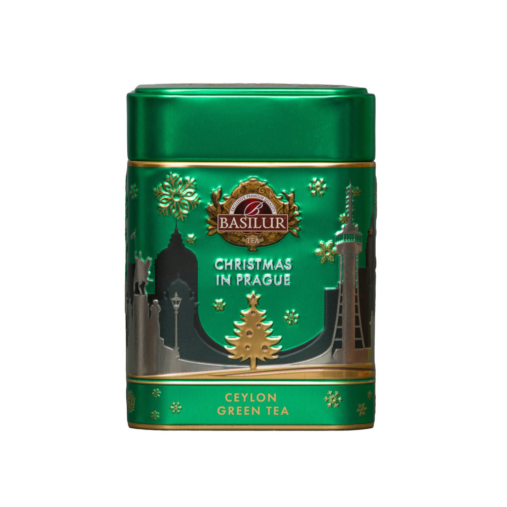 Basilur Christmas in Prague - zelený čaj 75 g