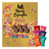 Adventní kalendář čokoládových lanýžů Monty Bojangles 235g