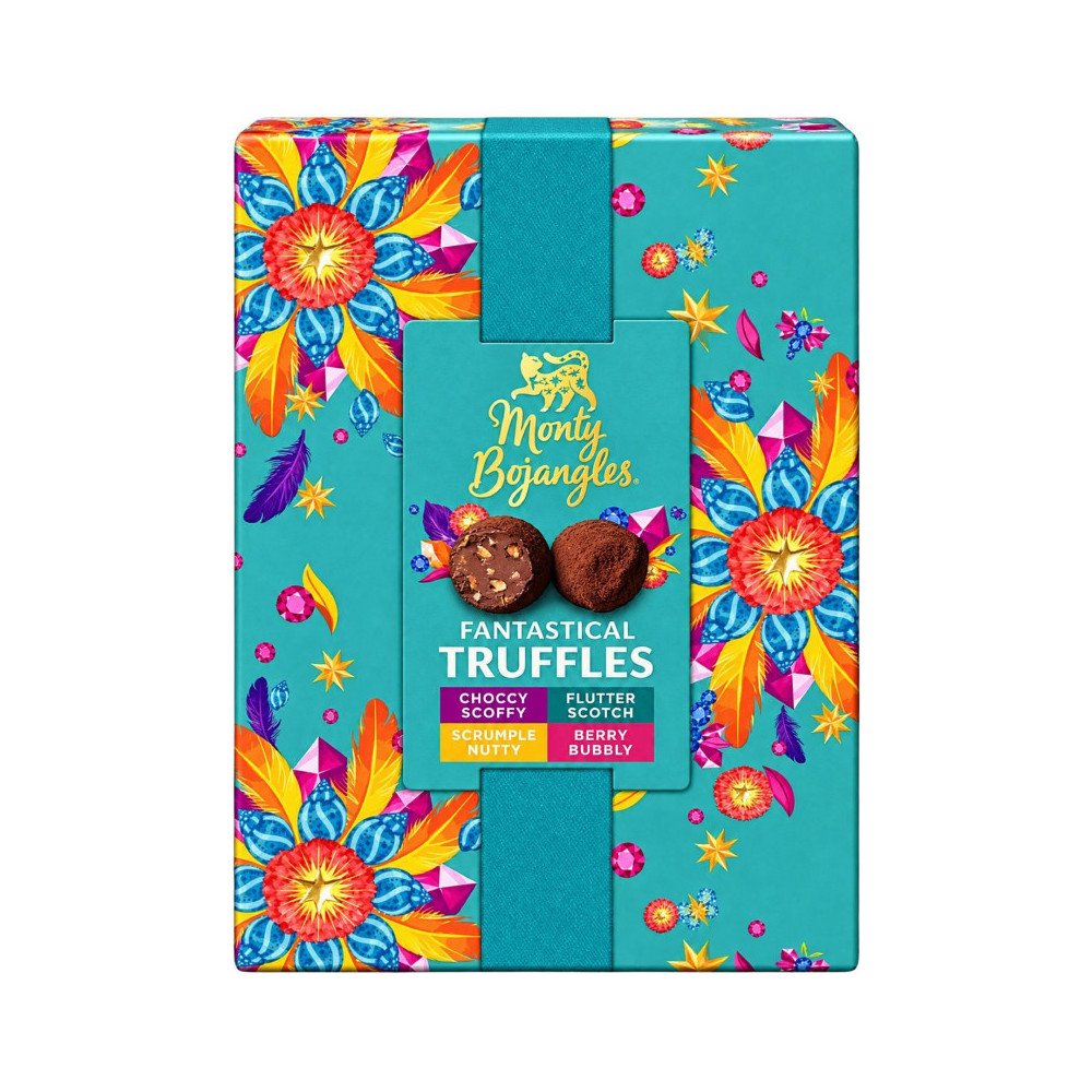 Čokoládové lanýže Monty Bojangles - dárkové balení 190 g