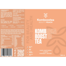 Komboostea 100% přírodní nápoj - Beauty Peach 250 ml