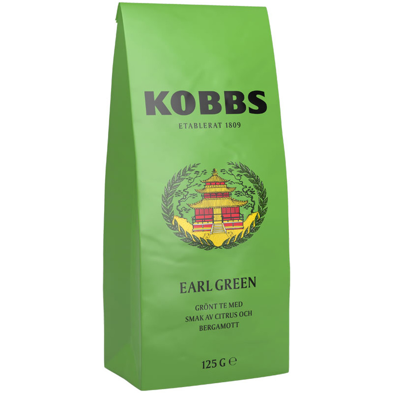 KOBBS Zelený čaj Earl Green 125g