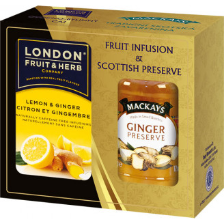 Dárková sada London + Mackays Citron a Zázvor