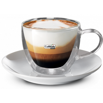 Caffitaly skleněné šálky...