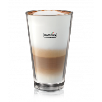 Caffitaly sklenice latte