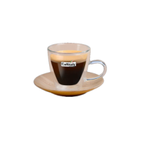 Caffitaly skleněné šálky espresso 2 ks
