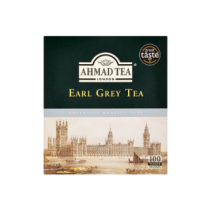 Černý čaj Ahmad Earl Grey 100 sáčků