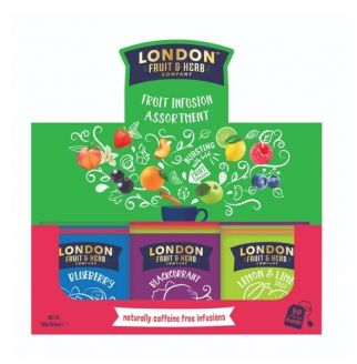 London Fruit&Herbs Box ovocných čajů 80s - 1