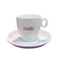 Caffitaly šálek s podšálkem - cappuccino